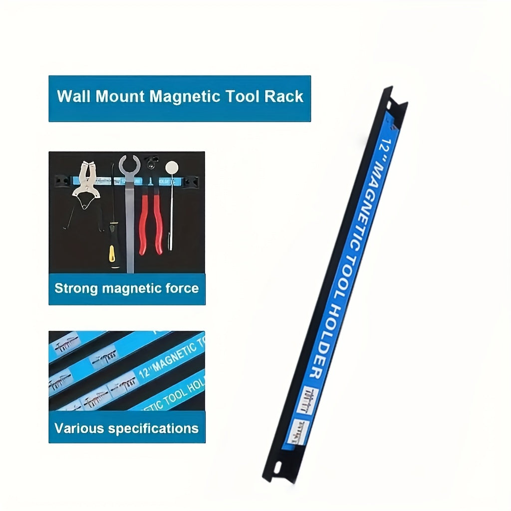 MagnaHold | Magnetische gereedschapshouderstrips van roestvrij staal voor in de garage
