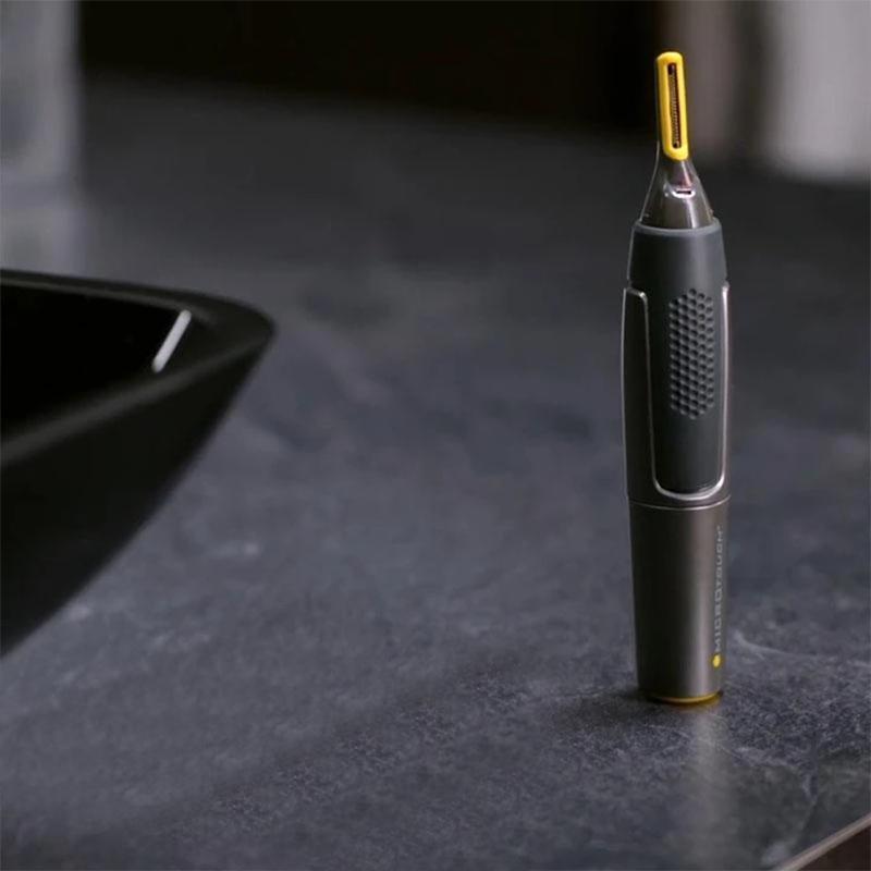 SlimTrim | Ultradunne elektrische precisietrimmer - snoerloze gezichtshaarverwijderaar voor mannen en vrouwen