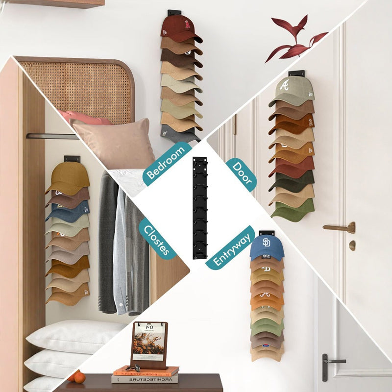 CapStack | Ruimtebesparend opbergrek voor petten