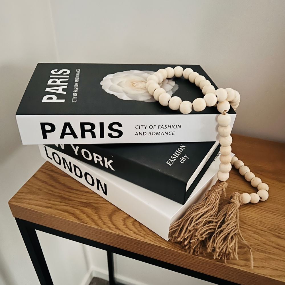StyloBooks | Moderne decoratieve boeken set – Nep-designboeken voor salontafel, boekenplank