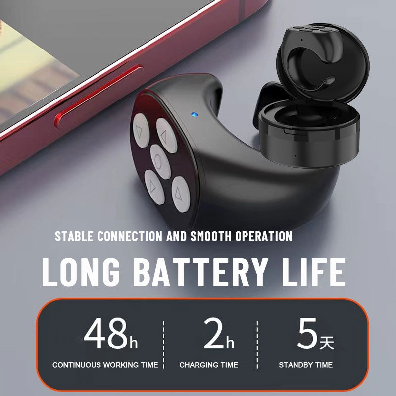 Clickly | Bluetooth-afstandsbediening voor mobiele telefoons – Draadloze selfie-sluiter