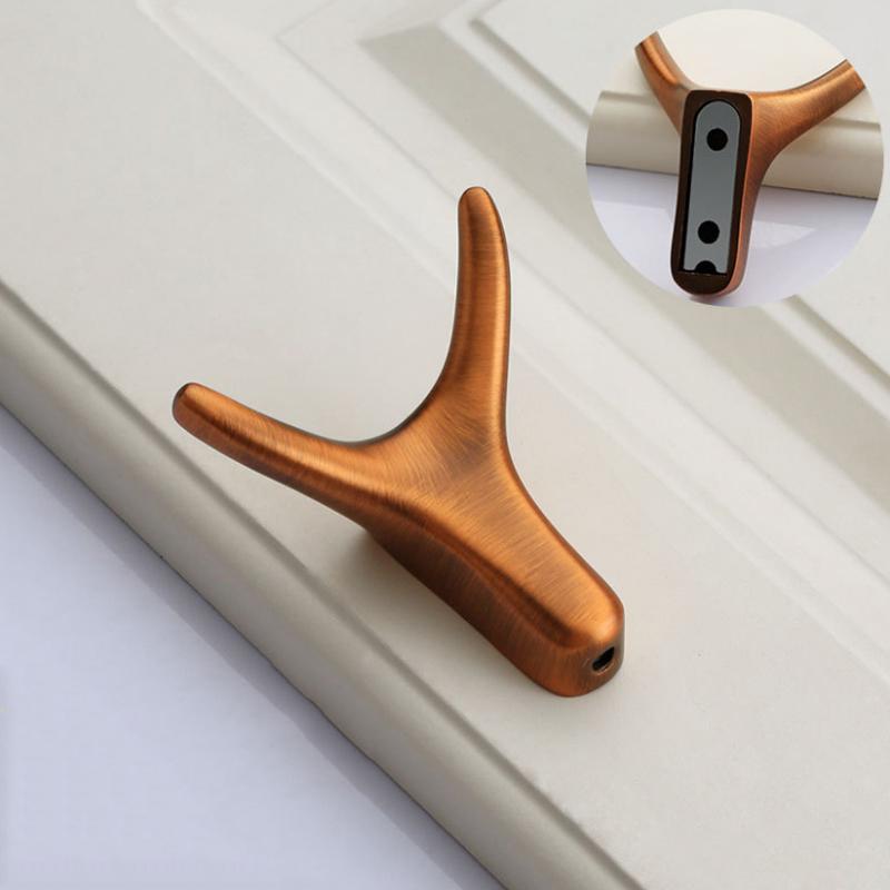 EliteHook | Hoorn Wandhaken – Elegante Mini Kapstokhaken, Metalen Wanddecoratie