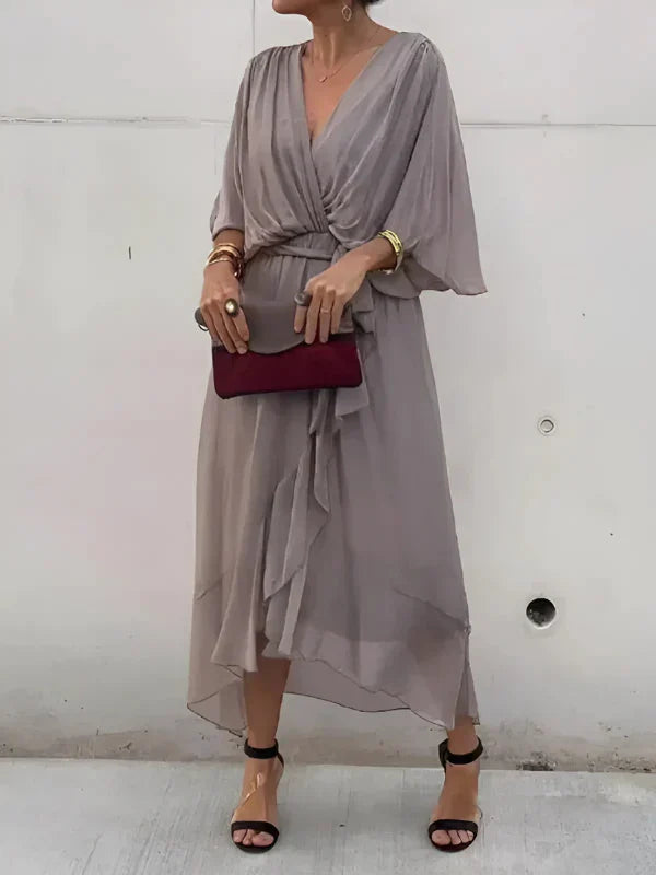 Tesi | Chiffon mini-jurk voor dames – Romantische jurk
