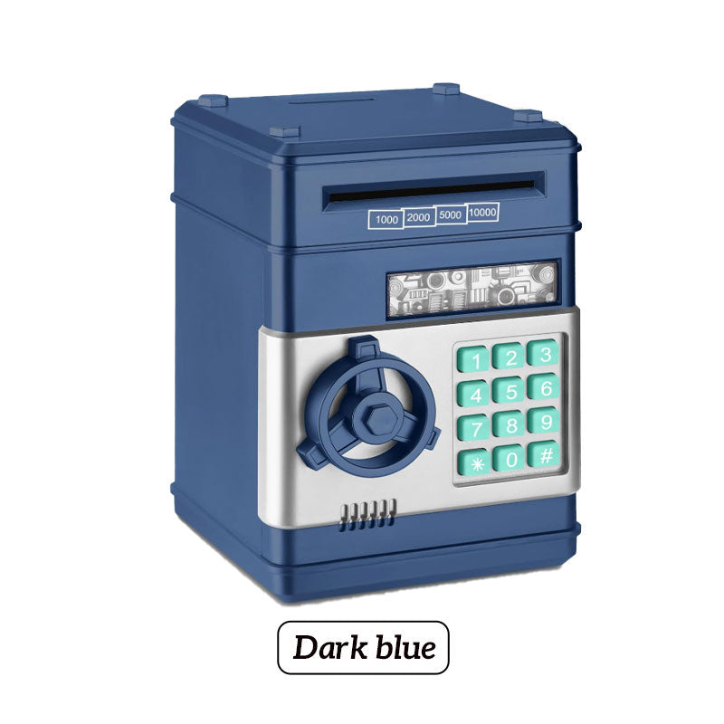 MiniVault | ATM-spaarpot met wachtwoord, elektronische munt- en geldkluis, spaarpot voor kinderen
