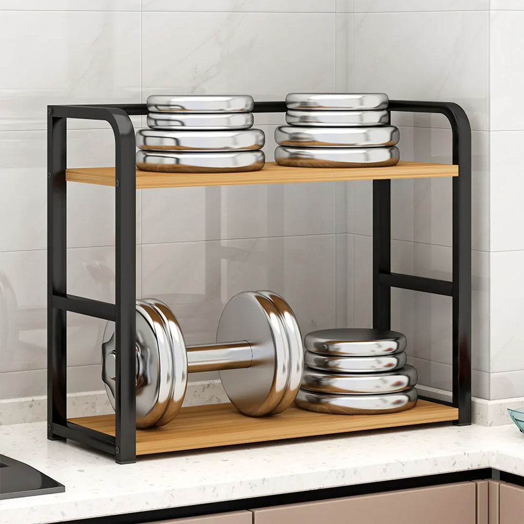 KitchenGlint | Strakke roestvrijstalen wandplank – Moderne keukenorganizer en duurzaam opbergrek