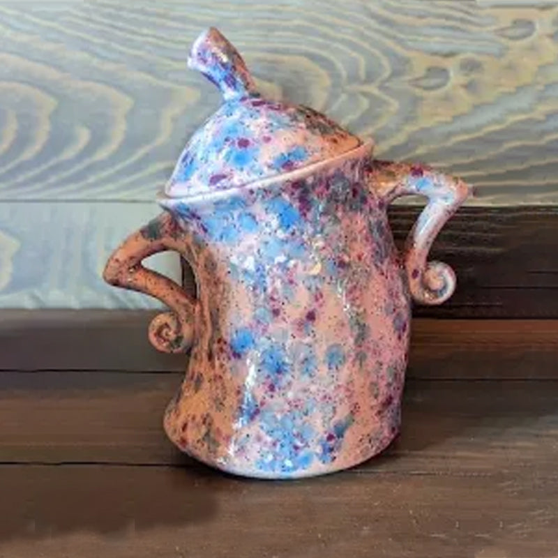 QuirkyJar | Opbergpot met deksel - Grillige decoratieve keuken- of schapcontainer