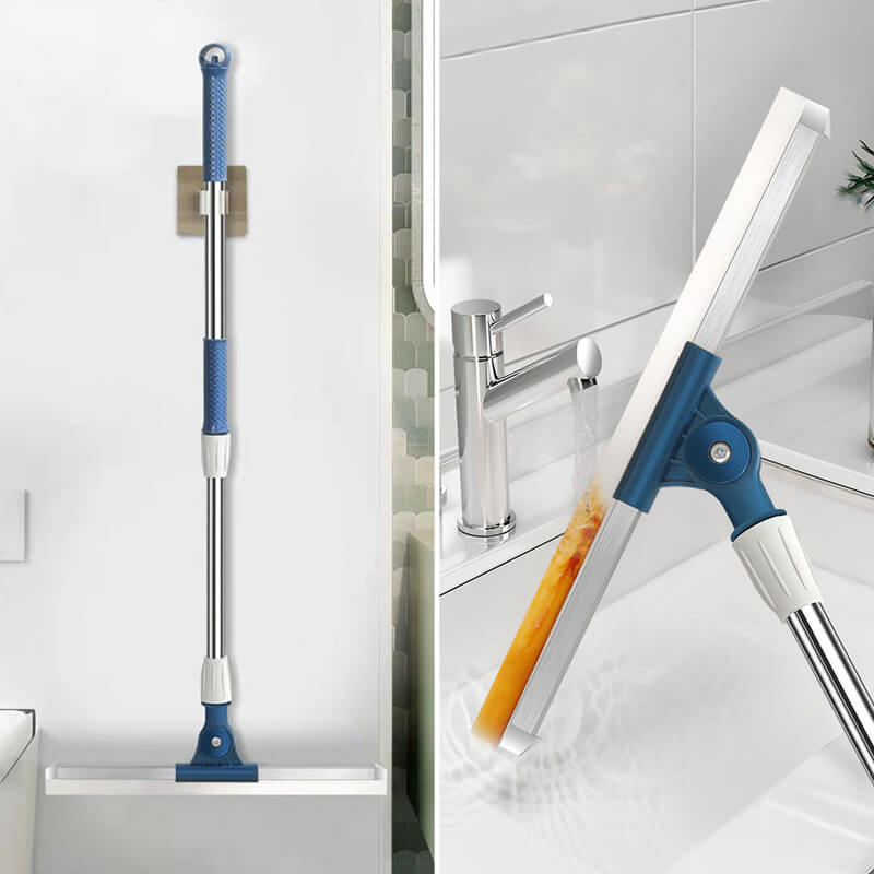 HydroWiper | Watervloerwisser met siliconenblad – Streepvrije vloerwisser, schoonmaakgereedschap