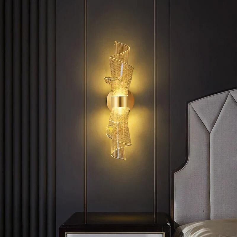 LuxeGlow | Moderne en luxe creatieve acryl LED wandlamp