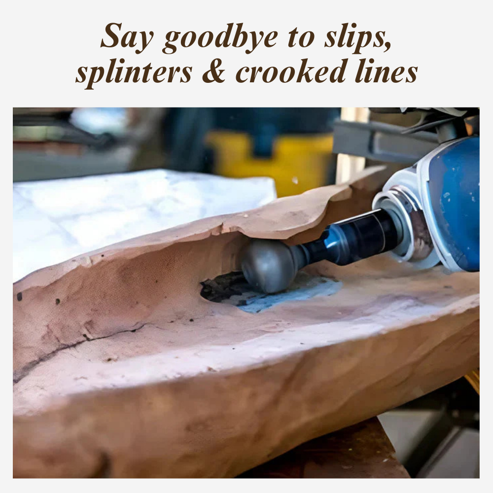 Engravix | Set roterende frezen van koolstofstaal – bolvormige frezen voor houtbewerking en graveren