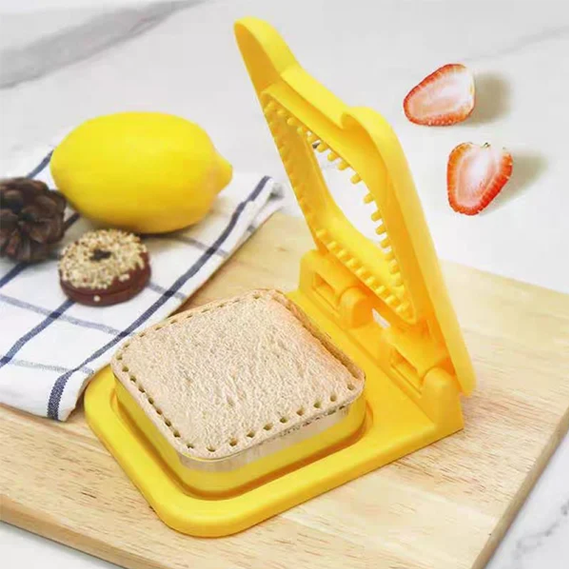 SandwichMate | Sandwich Snijder & Sealer – Roestvrijstalen Snijring, Broodkorstloze Sandwichvorm