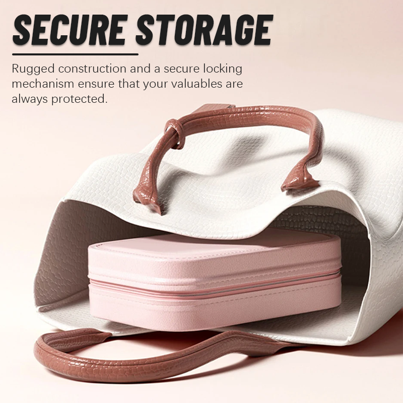 LumaView | Draagbare 3-kleuren LED-make-upspiegel – verstelbaar en oplaadbaar