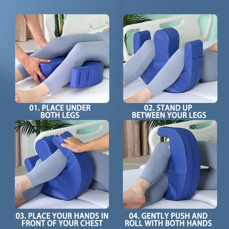 CozyRoll | Anti-druk Kussen voor Ouderen - Eenvoudige Roller Ondersteuning voor Comfortabel Rusten & Pijnverlichting