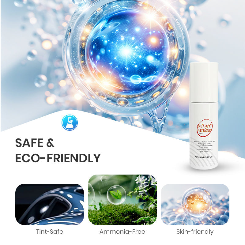 CrystalWipe | Autoglasreiniger – Verwijdert oliefilm en vet, voor streeploze voorruiten en ramen