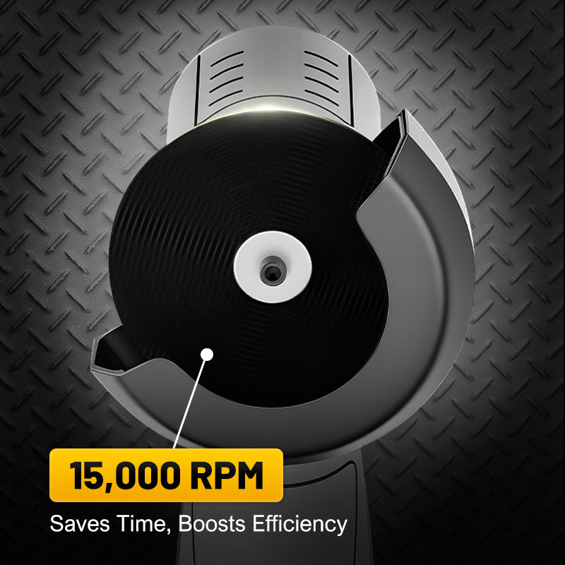 SliceVolt | 12V mini-haakse slijper – draagbare snijder met schijf voor doe-het-zelf en thuisgebruik