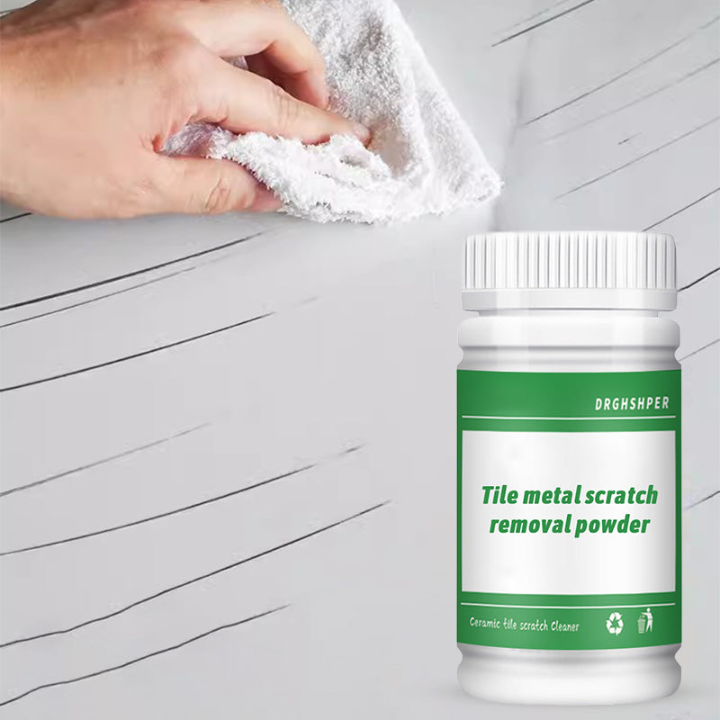 TileRevive | Tegel Metaal Krassenverwijderingspoeder – Herstel en laat vloeren glanzen, verwijder zwarte en grijze krassen