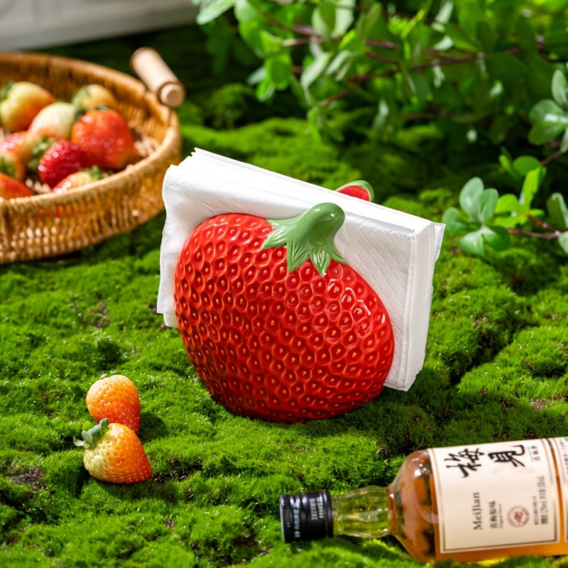 BerryHold | Papieren Handdoek- en Servethouder voor Restaurant – Keramische Opbergdoos