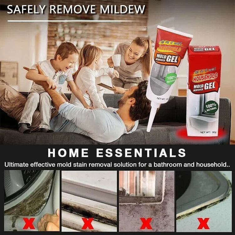 MoldFix | Huishoudelijke schimmelverwijderingsgel voor tegels en voegen - Krachtige, veilige & snelwerkende oplossing voor badkamer en keuken