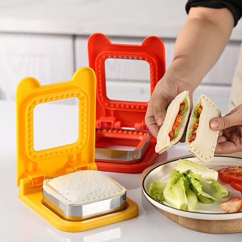 CrustCraft | Roestvrijstalen sandwichsnijder & sealer - Multifunctionele korstverwijderaar