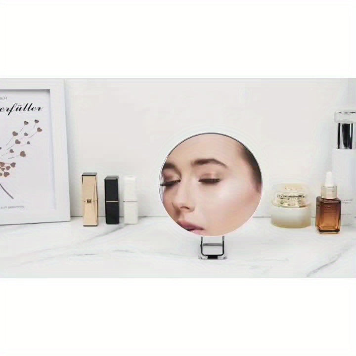 Zoomora | Draagbare make-upspiegel met zuignap en 20× zoom