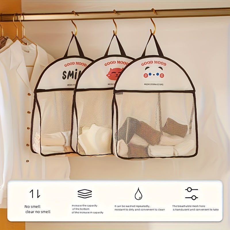 MeshStore | Hangende Mesh Opbergzak – Ademend Organizer voor Sokken, Ondergoed & Handtassen
