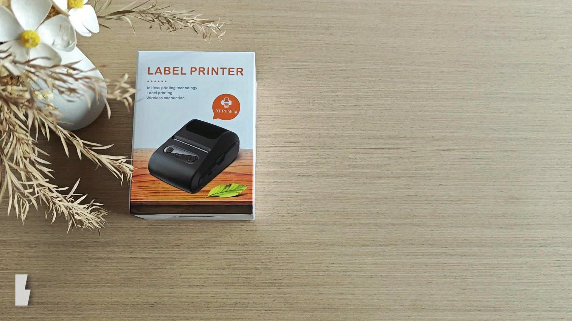 Printix | Compacte draadloze thermische labelprinter — Mini-barcode- en stickermaker