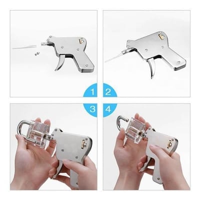 KeyCraze | Multifunctionele lock pick set - Duurzaam slotenmakersgereedschap voor deur, auto & hangslot