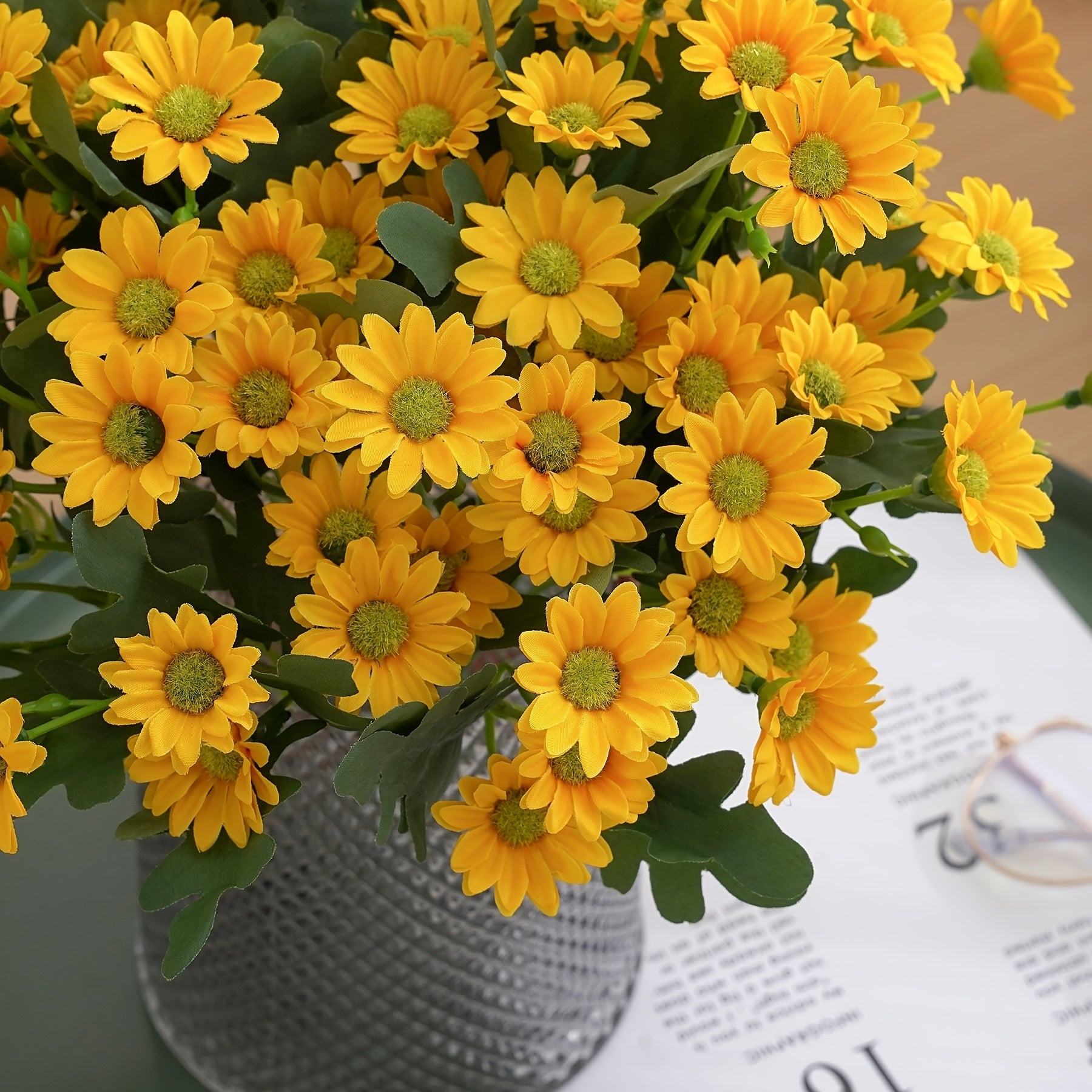 SpringPetal | Gesimuleerde Margriet voor Binnenhuisdecoratie – Tafeldecoratie, Lente- & Zomerdecoratie