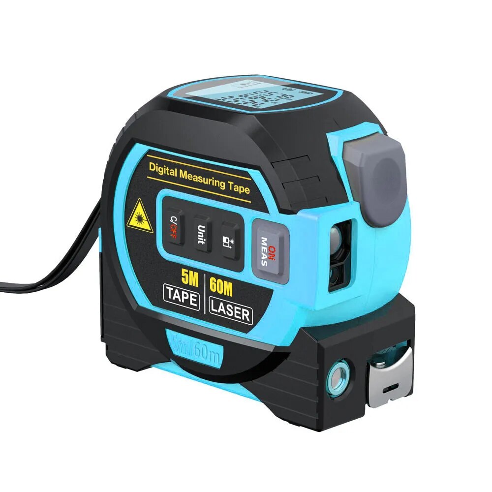 LaserMeasure | 3-in-1 infrarood lasermeter – digitale afstandsmeter met LCD-scherm