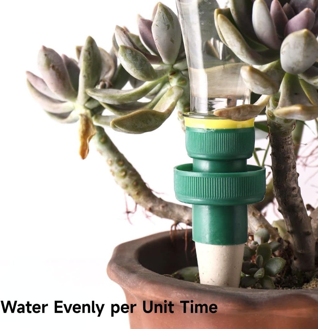 PlantSip | Zelfwaterende flessenpinnen - Eenvoudige druppelbevloeiing voor planten, binnen en buiten