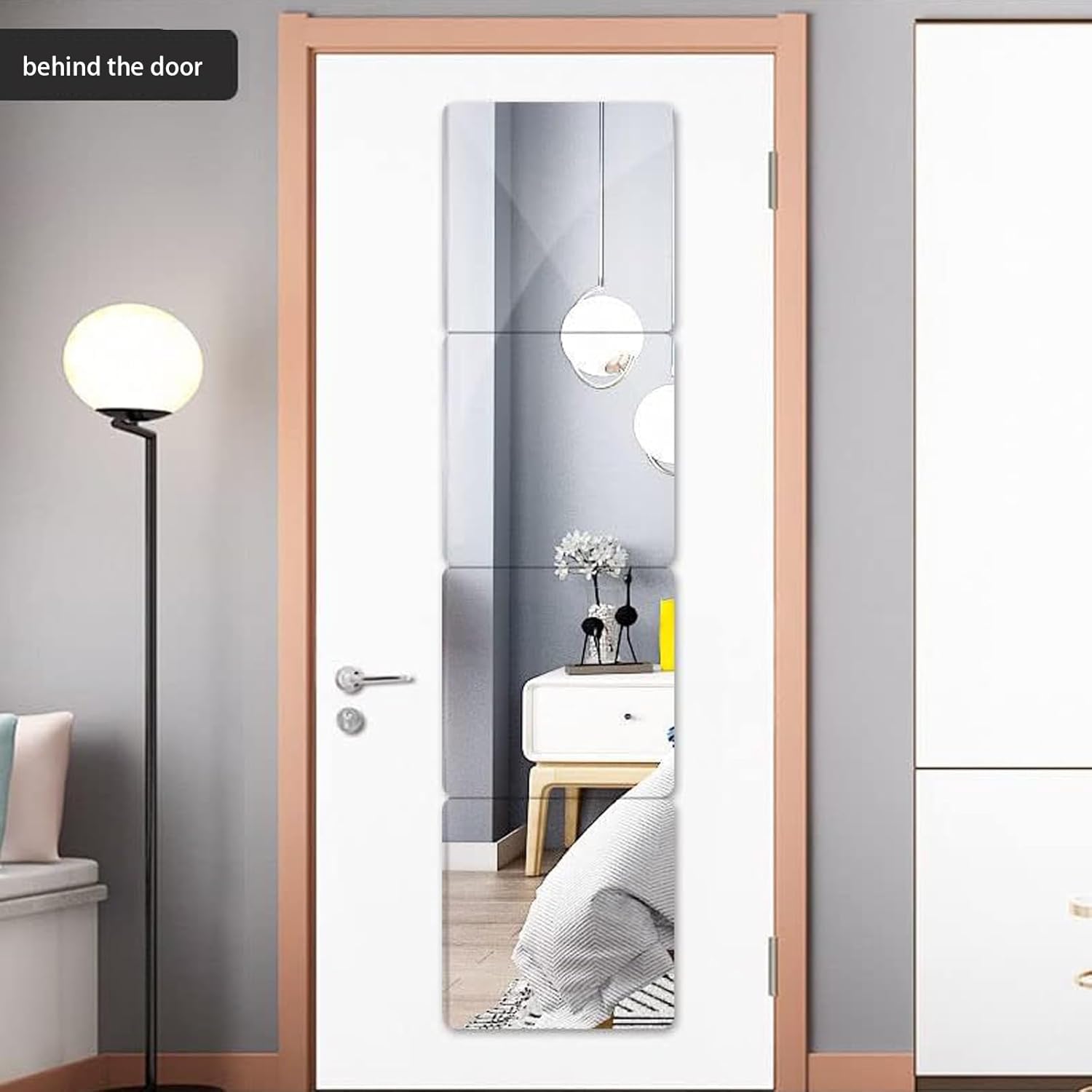 Reflekt | Acrylmuurspiegels - Lichtgewicht Shatterproof Decoratieve Spiegelpanelen voor de Woondecoratie van de Muur