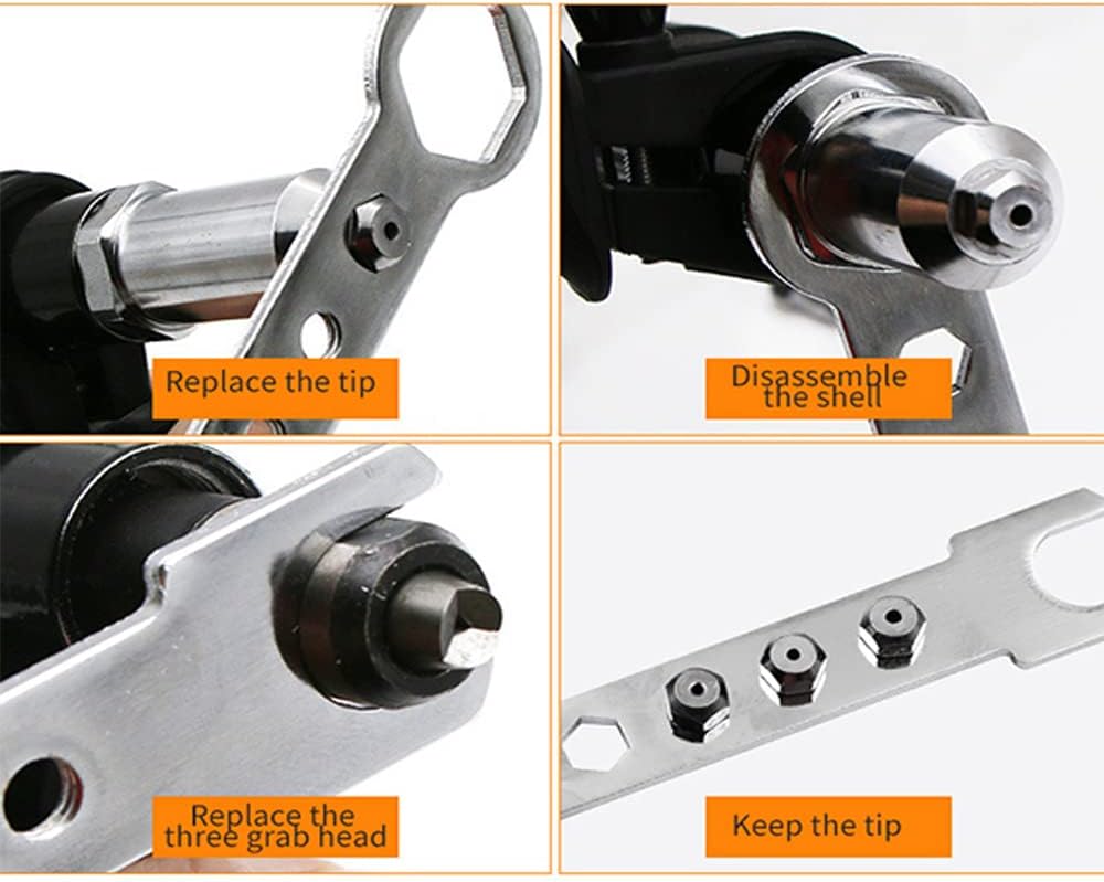 QuickRivet | Klinknageladapterkit – Sterk, universeel en compatibel met klinknagelpistolen