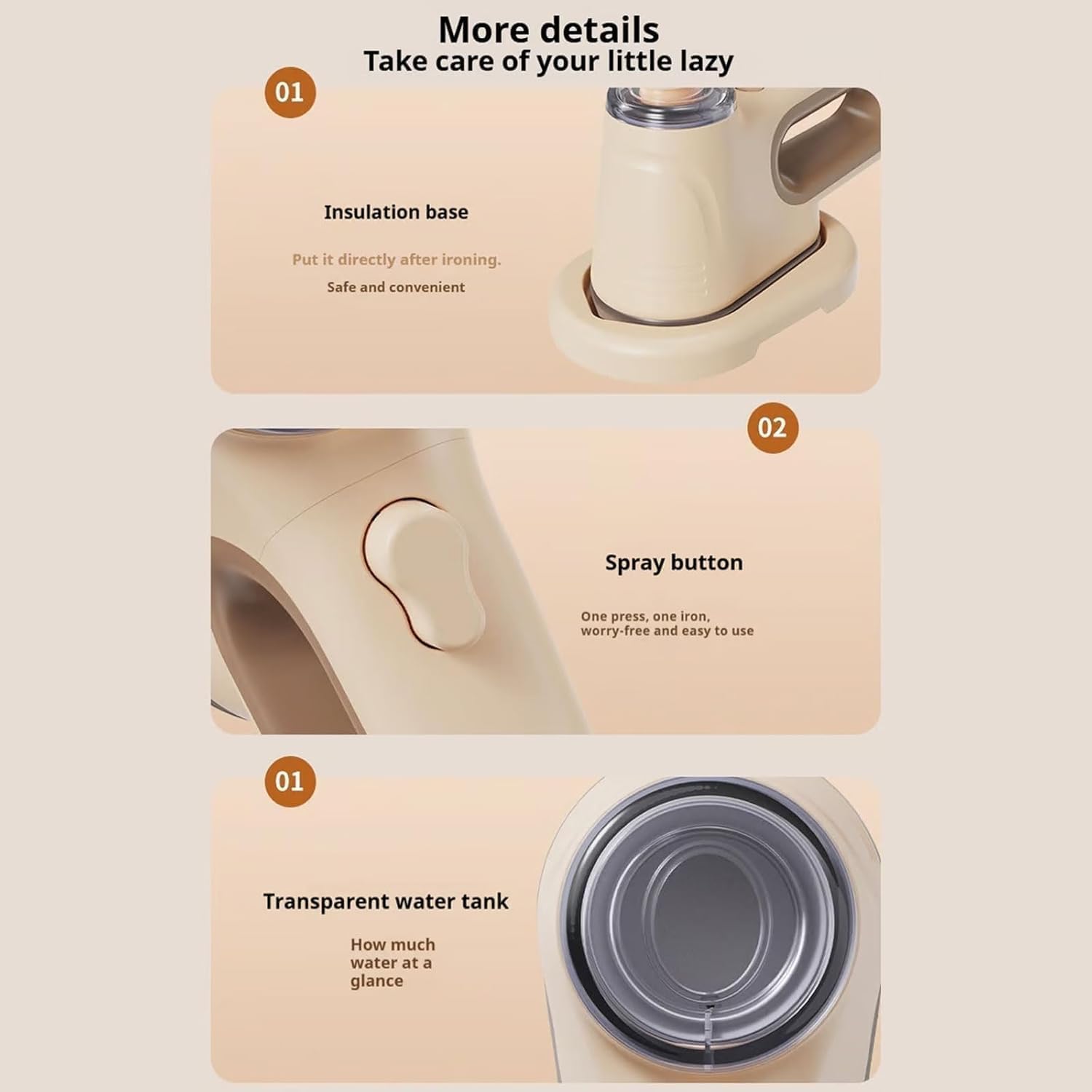 SteamNova | Stoomreiniger voor stoffen en kleding - Hogedruk handheld kledingstomer