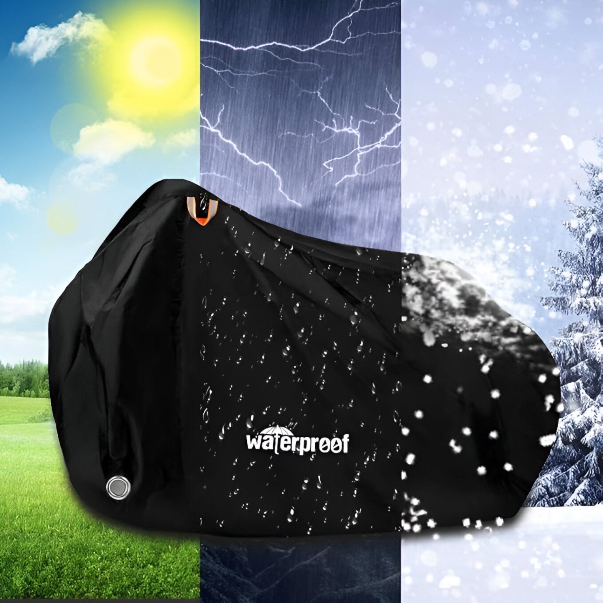 RideShield | 3-laags waterdichte fietshoes – Duurzaam, bescherming tegen regen, sneeuw en stof