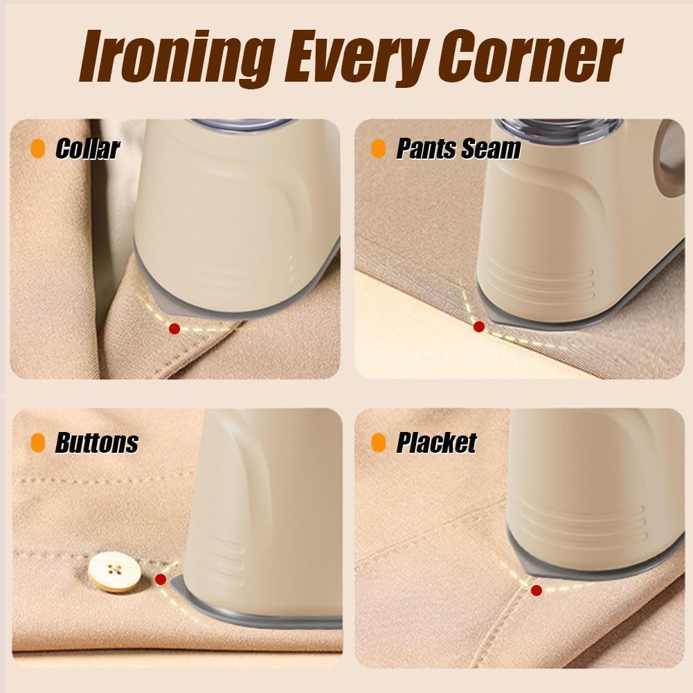 SteamNova | Stoomreiniger voor stoffen en kleding - Hogedruk handheld kledingstomer
