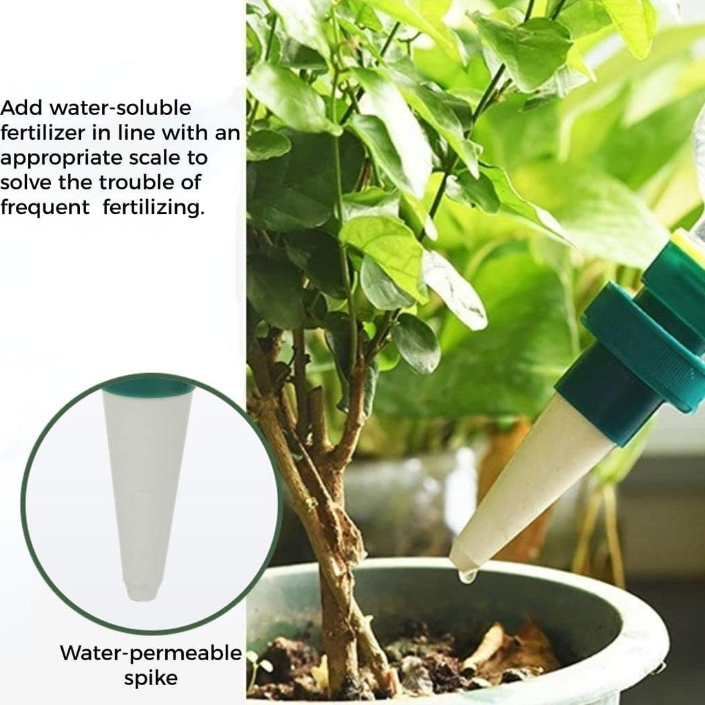 PlantSip | Zelfwaterende flessenpinnen - Eenvoudige druppelbevloeiing voor planten, binnen en buiten