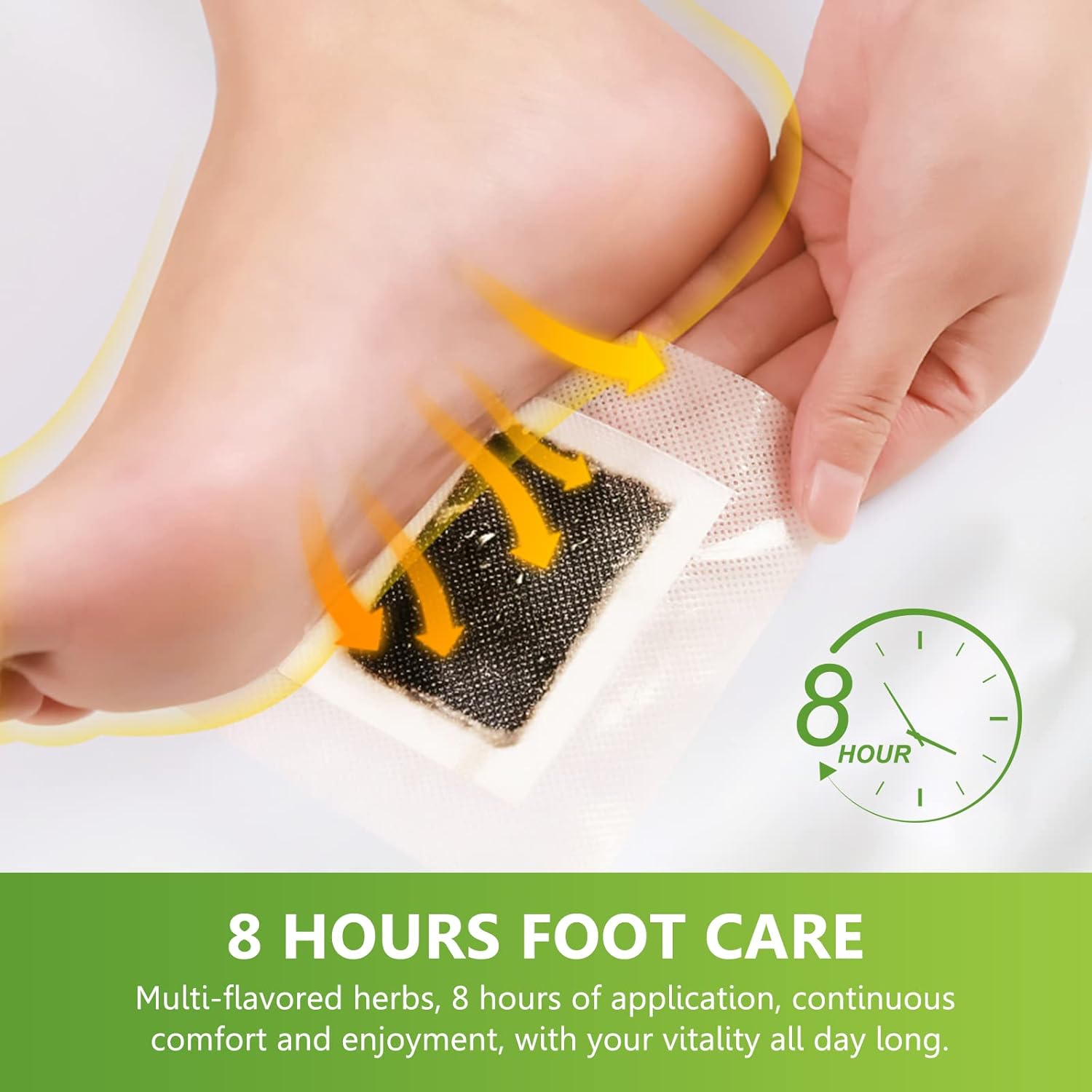SoleDetox | Detox voetkussentjes - Natuurlijke reiniging en gifverwijdering patches (20 stuks)
