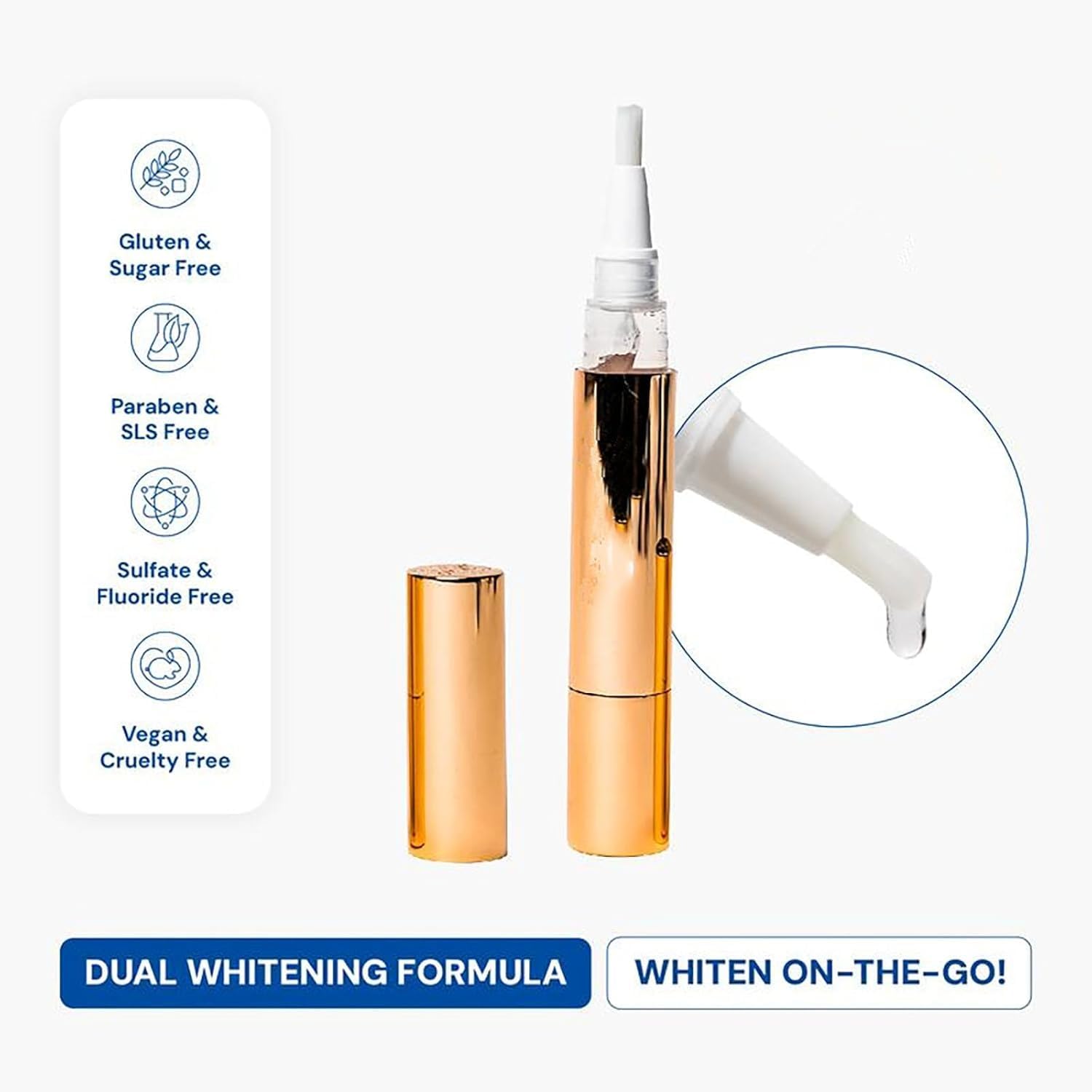 GlowSmile | Extra krachtige serumstift voor het bleken van tanden – Reisvriendelijk, veilig voor het glazuur