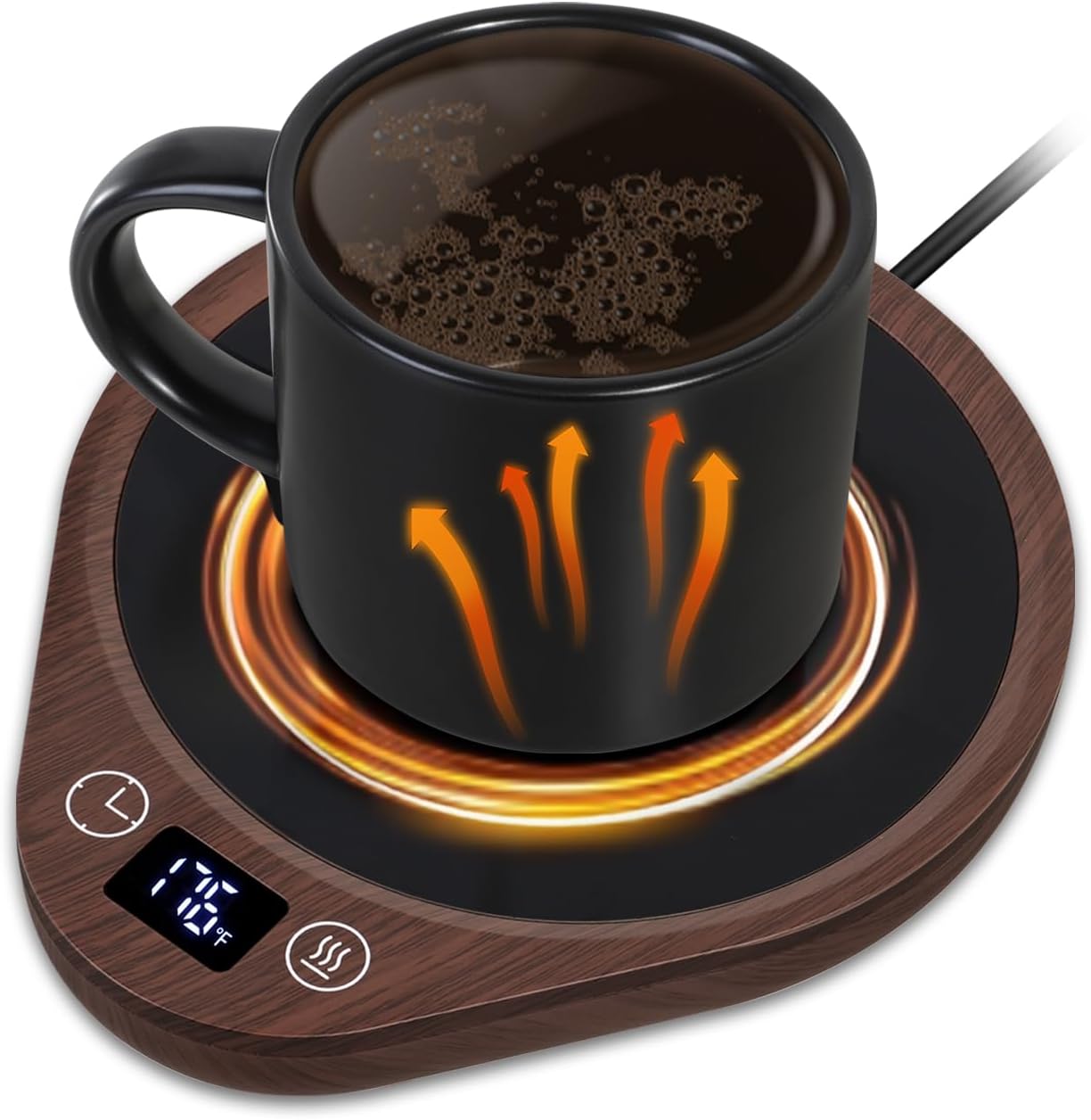 CuppaHeat | Elektrische Koffiemok Warmer Set – USB Verwarmer voor Koffie, Thee & Dranken