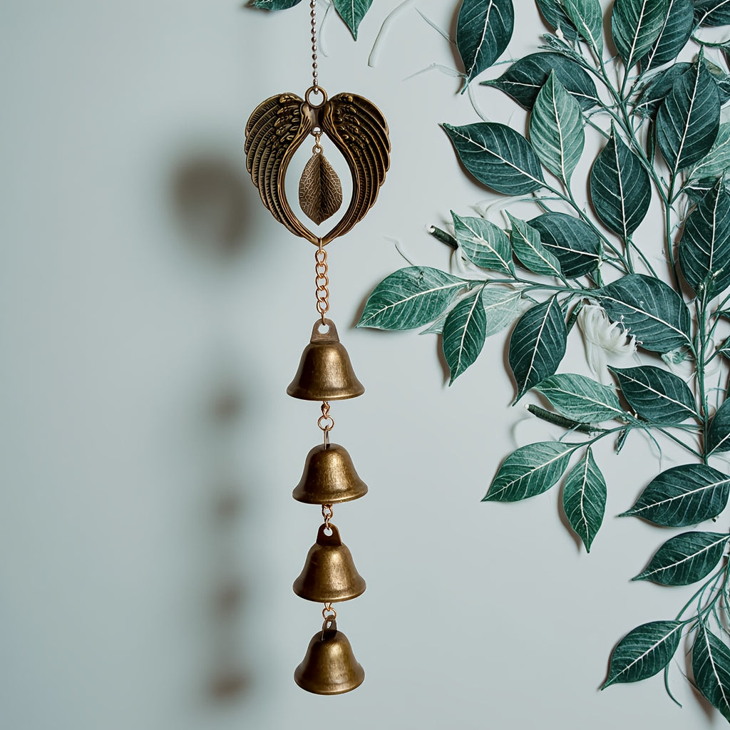 Chimlet | Metalen windgong voor binnen en buiten, hangende ijzeren decoratie voor de tuin of het terras