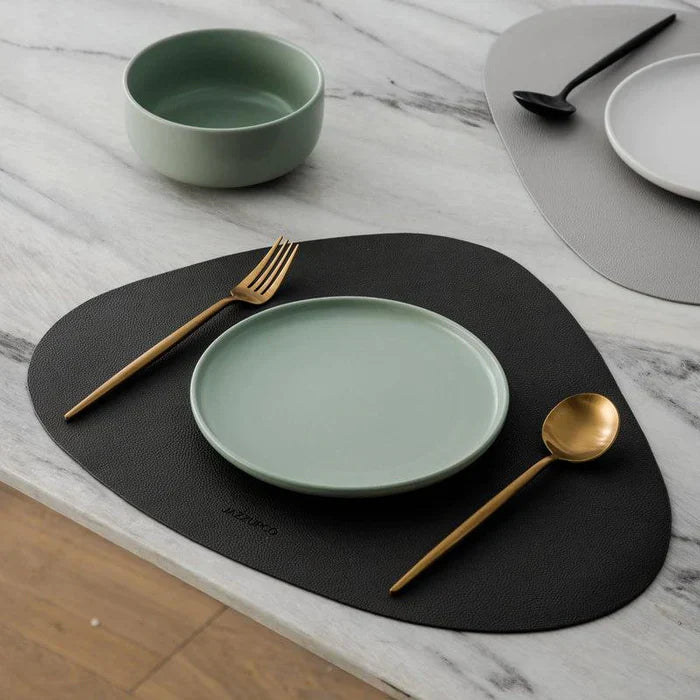 Finix | Minimalistische bestekset van roestvrij staal - Modern bestek voor de eetkamer, elegant tafelgerei