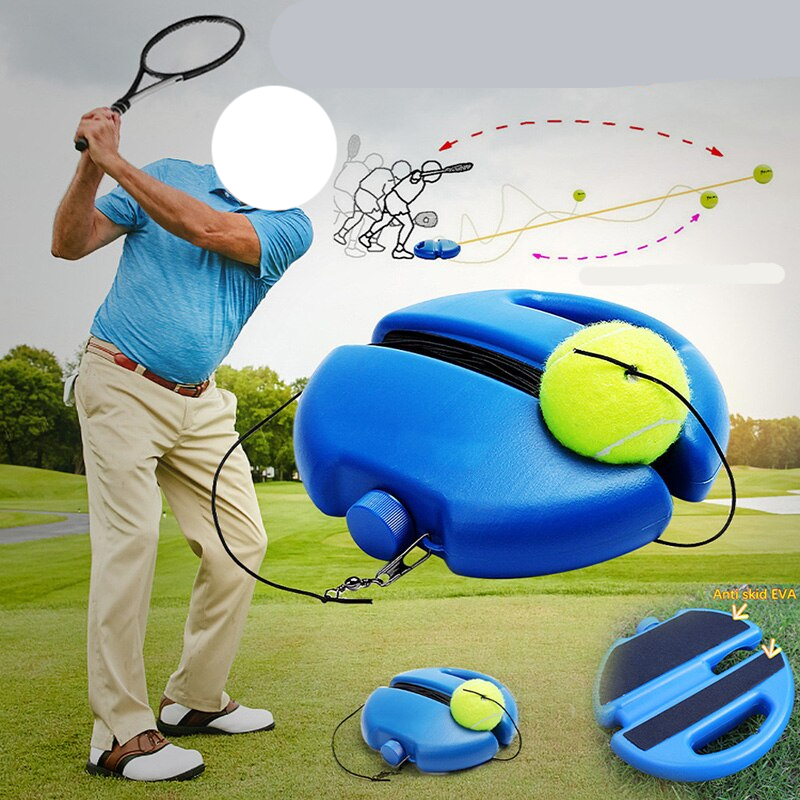 Smashr | Zelftrainer voor tennis - Tennisbal Rebounder voor vaardigheidsverbetering
