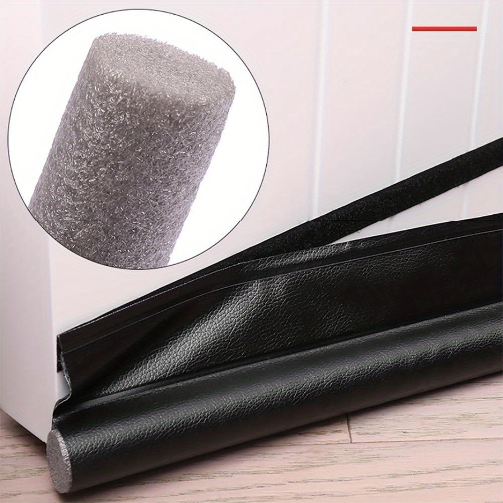 SealGrip | Zelfklevende deurstopper, geluiddempende & geïsoleerde afdichtstrip voor deuren - winddicht, knaagdier- en insectenbestendig, eenvoudig te installeren