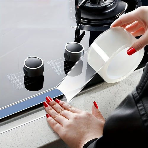 CaulkClear | Heldere Kitband - Zelfklevende Waterdichte Afdichtstrip voor Keuken, Badkamer & Toiletranden
