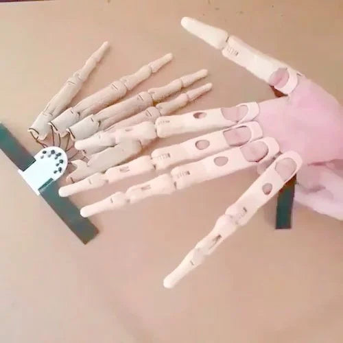 CreepaClaw | 3D-beweegbare vingerverlenging – beweegbaar cosplay-klauwhandaccessoire voor Halloween