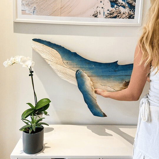 TideWood | Houten Oceaanornamenten – Kust- en Nautische Woondecoratie, Handgemaakte Driftwood-stijl