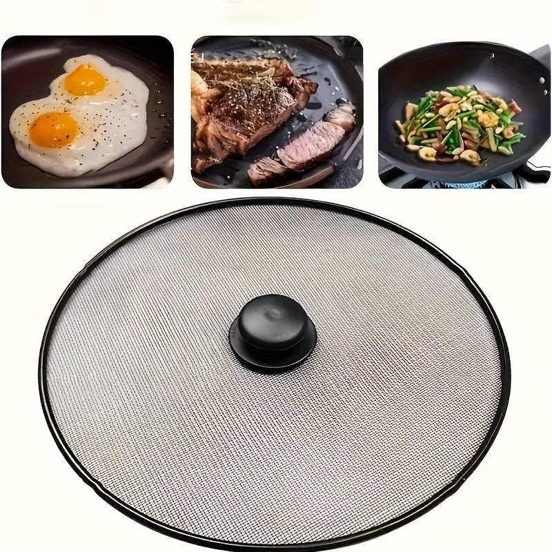 SplatterShield | Hittebestendig anti-spat gaasdeksel voor pannen 20–30 cm – anti-spatbescherming