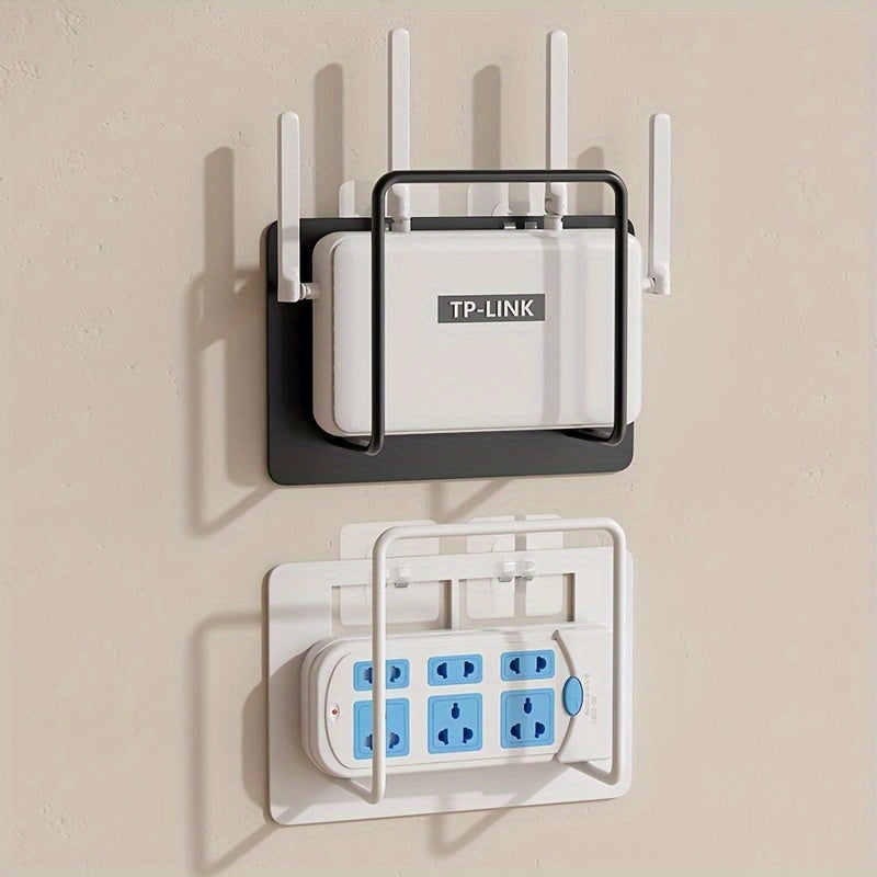 RouterShelf | Wandplank voor Router zonder Boren, Houder voor WiFi-router en Settopbox