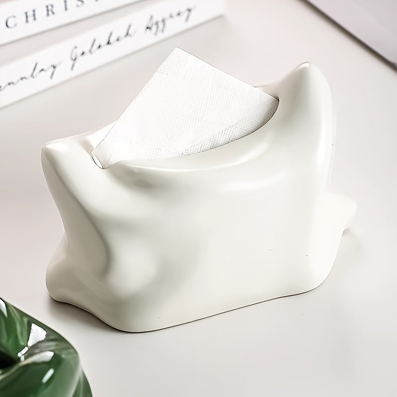 Tissura | Creatieve keramische tissuebox – elegante woondecoratie