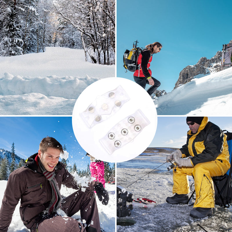 ClearStep | Herbruikbare antislip TPU-beschermers voor gladde vloeren en buitenwandelingen