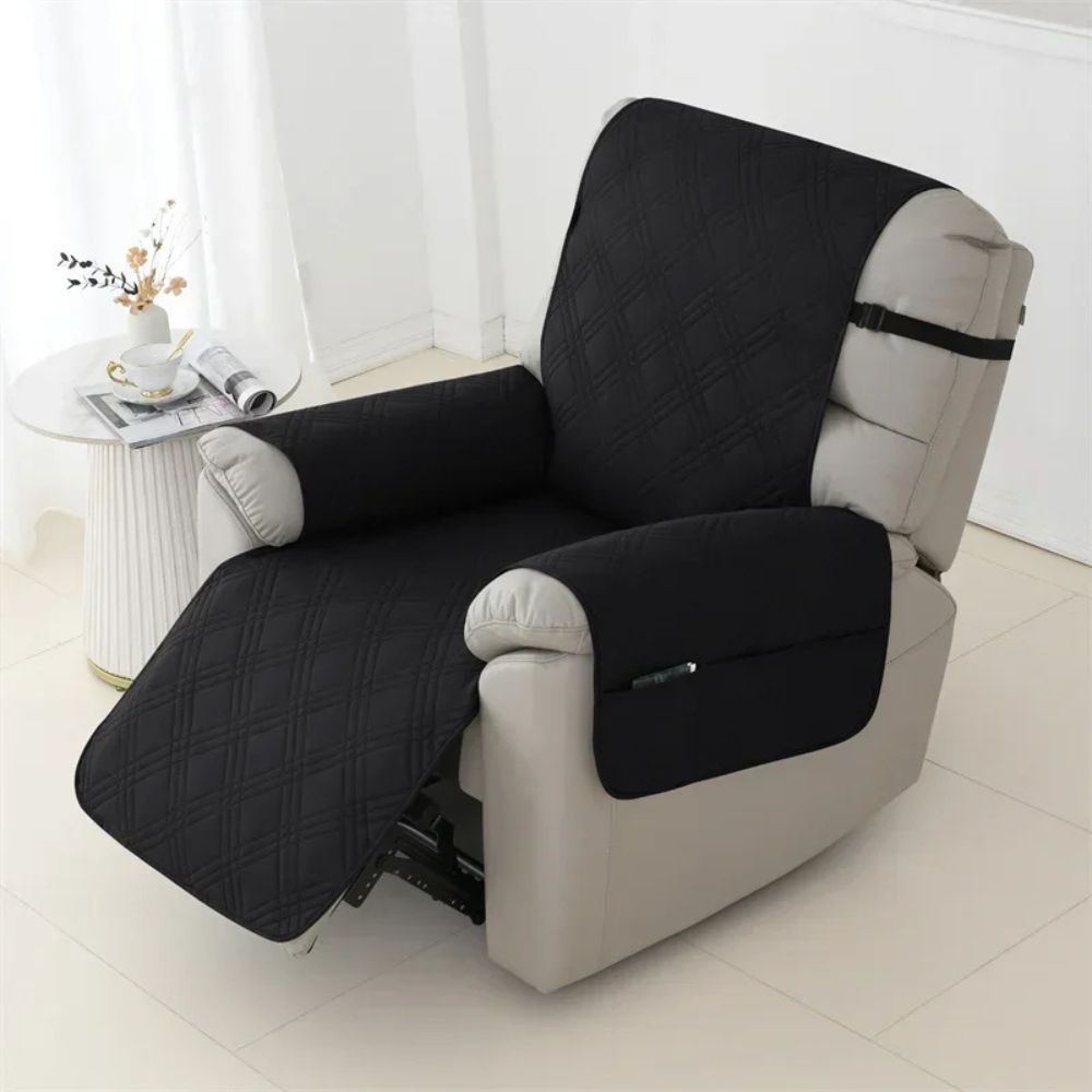 ShieldSeat | Waterdichte Gewatteerde Stoelhoes voor Relaxfauteuil – Bescherming tegen Vlekken en Slijtage